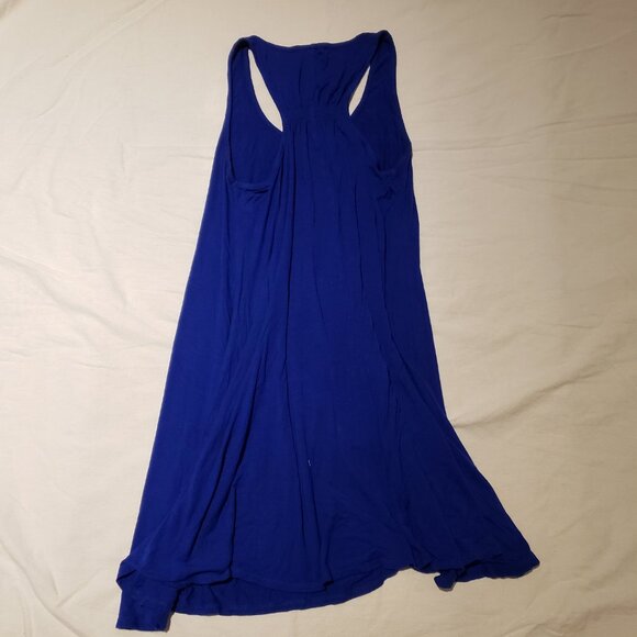 Blue Racerback Tank Top [Socialite] [Size M] - Picture 5 of 6